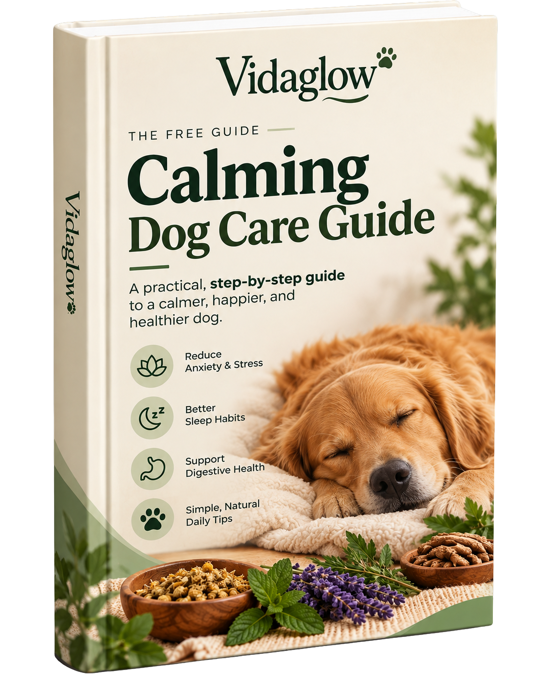 FREE Calming Dog Care Guide eBook