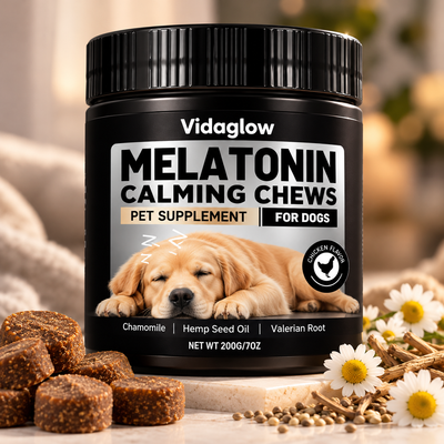 Melatonin Calming Chews for Dogs – Sleep Aid